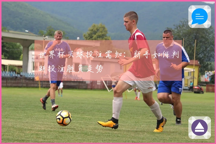 世界杯买球投注需知：新手如何判断投注胜负走势